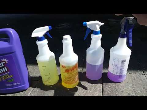 Aluminum Trailer How To Clean Remove Black Streaks...