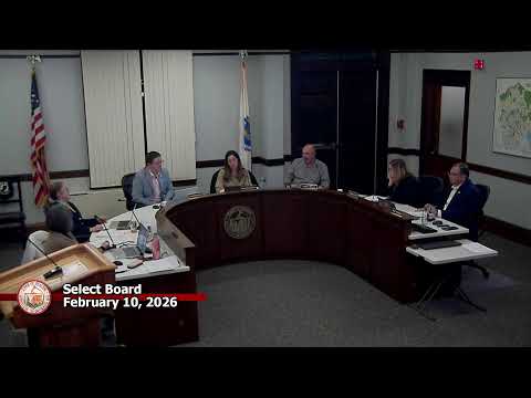 Select Board 2-10-2026