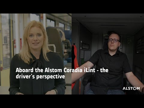 Aboard the Alstom Coradia iLint - the driver's perspective