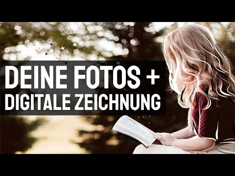 Digitale Zeichnung über dem Foto 📷 Kreative Idee für deine Fotos - Schritt für Schritt Anleitung