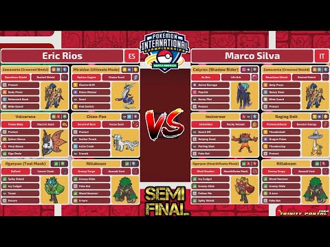 Pokemon North America Internation Championship - Semi Final Bracket B Battle! Eric Vs Marco
