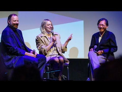 Emma Stone and Yorgos Lanthimos on Bleat