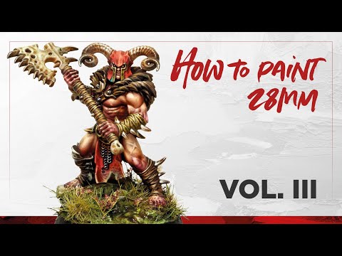 ⚠️ How to paint 28MM: Untamed Beast WARHAMMER - VOL III -