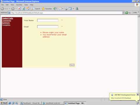 How to Create a Contact Us Page in ASP.NET