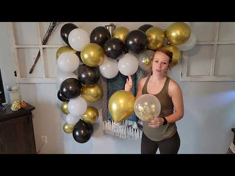 Black And Gold Balloons