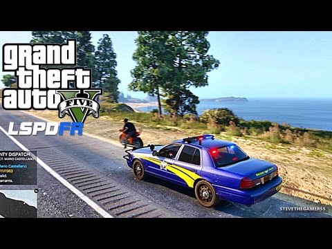 GTA 5 LSPDFR 0.3.1 - EPiSODE 87 - LET'S BE COPS - STATE TROOPER (GTA 5 PC POLICE MODS) OREGON
