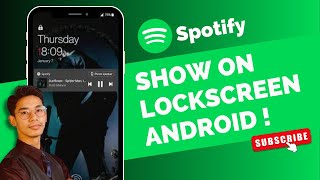 How To Show Spotify On Lock Screen Android !