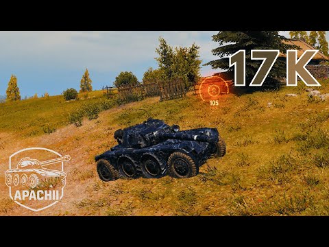 EBR 105: Almost 17k Assist damage on Malinovka - World of Tanks