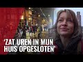 Bewoners over rellen Mercatorplein na overwinning Marokko