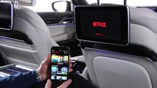 Use Google Chromecast In Rear Seat Entertainment | BMW Genius How-To