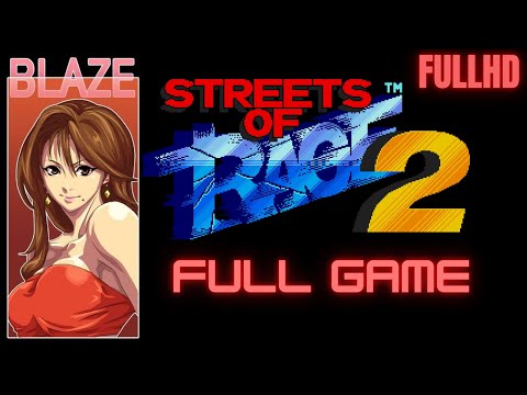 Streets of Rage 2 (PS3) Blaze Full Game - No Commentary