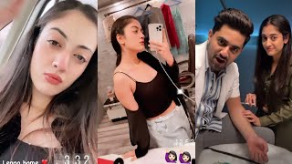 Aditi Sharma and Zain Imam Masti on set | CRASHH | SR updates