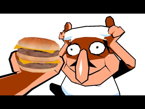 Here fakey, you can have cheeseburger (SFM animation)