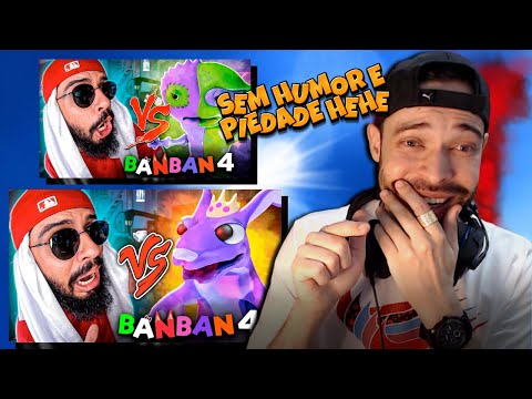 ESSA FOI BOA! Queen Bouncelia e Jester (Garten of Banban 4) Vs. Mussa