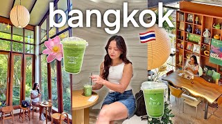 a week in bangkok 🇹🇭🪷🍵 matcha cafe reviews, cafe hopping, best food spots | bangkok travel vlog