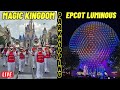 Live Magic Kingdom To Epcot With Luminous Fireworks At Walt Disney World 10 14 2025