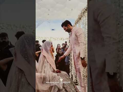 Nikah Ceremony 😍❤️ || Hira Khan & Arsalan Khan Nikah || Pakistani Wedding #shorts #nikah #wedding