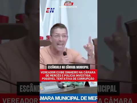 Escândalo na Câmara de Mercê em Minas Gerais