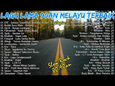Koleksi Lagu Rock Kapak Melayu 80-90an - Lagu Jiwang Slow Rock Legenda