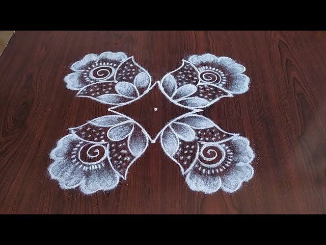 Beautiful kolam design for everyday by sresta