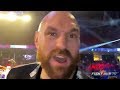 "JOSHUA & RUIZ THEY ARE BOTH BUMS!" TYSON FURY MOBBED BY FANS IN PHILADELPHIA