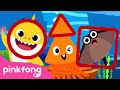 Learn Shapes With Squid Baby Shark ️ Compilation Pinkfong Shape Songs For Children