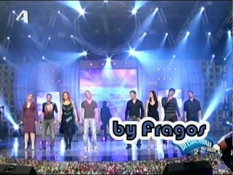 Nikos Oikonomopoulos Tournas and Dream Show team  - Anthrope Agapa (Live @Dream Show 2)