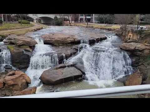 Swamp Rabbit Trail, in the winter