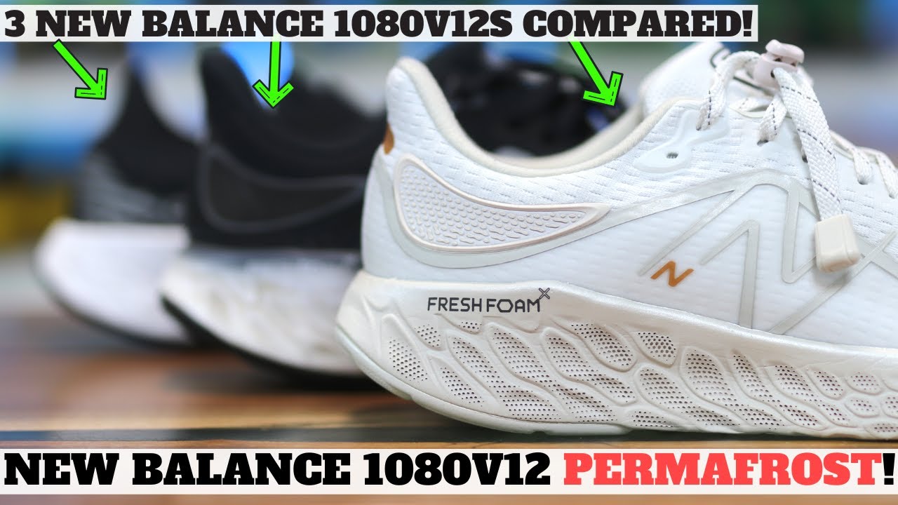 3 New Balance 1080V12 Models Compared! Permafrost vs Laceless vs Standard