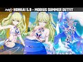 Honkai 5.9 - MOBIUS Summer Outfit [Daughter of Corals] Gameplay and Supply
