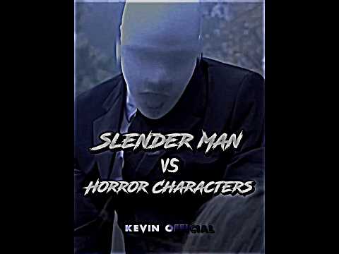 Slender Man vs Horror Characters #slenderman #horrorshorts