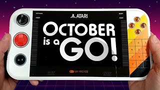 OFFICIAL DATE: Atari Gamestation Go from My Arcade Available October 2025