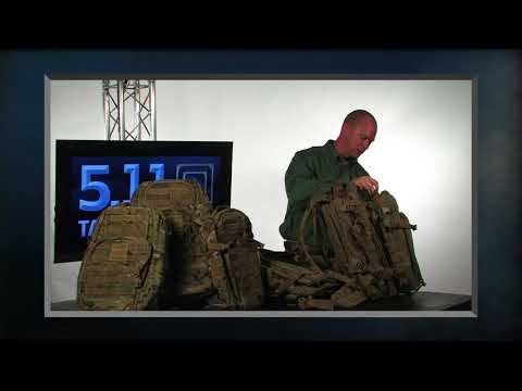 5.11 RUSH Backpacks and TIER system