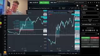 Day 1 : LIVE Trading New York Session Until I Get A Payout  | Using The Breakout Strategy | NQ + YM