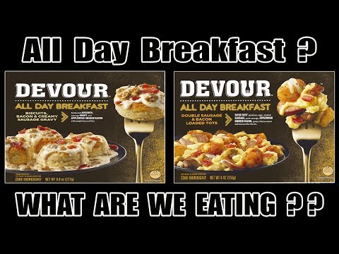 Devour's NEW All Day Breakfasts - WHAT ARE WE EATING?...