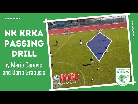 NK Krka - passing drill by Mario Carevic and Dario Grabusic