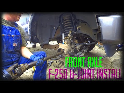 Replacing F250 Front Axle U-Joints and Seals