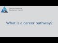What is a career pathway?