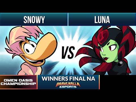 Snowy vs Luna - Winners Final - Omen Oasis Championship 2022 - NA 1v1