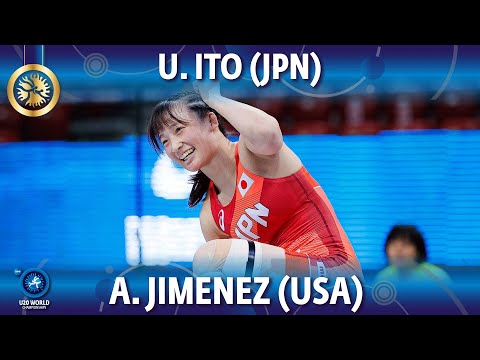 Umi Ito (JPN) vs Audrey Rae Jimenez (USA) - Final // U20 World Championships 2022