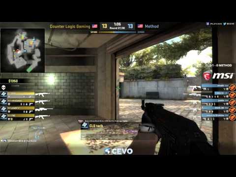 Method vs Counter-Logic Gaming Game 2 (CEVO-P CS:GO Season 7) - Misled & Hurikane
