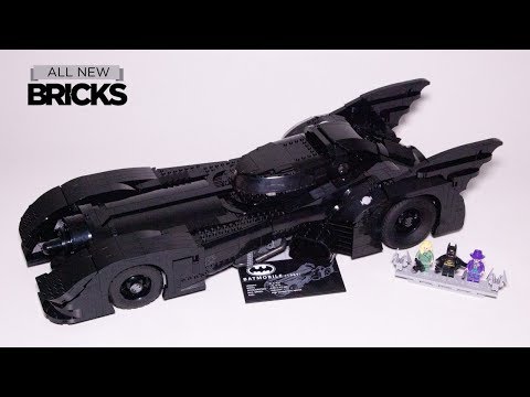 Vidéo LEGO DC Comics 76139 : La Batmobile de 1989