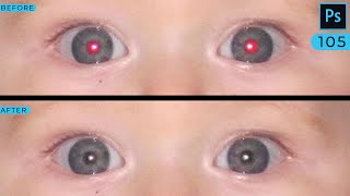 How to fix red eyes in photos with Photoshop