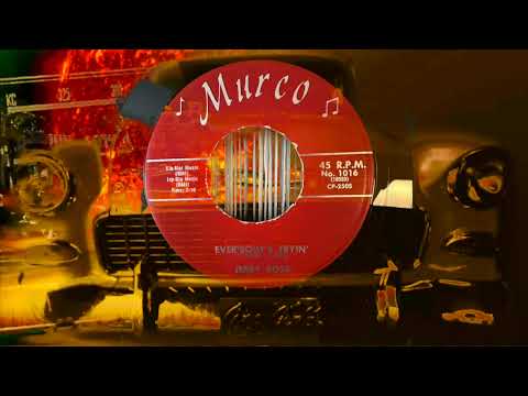 Killer  Rockabilly - Jerry Ross  - Ever'Body's Tryin' - First Time Online from the 1st pressed 45rpm