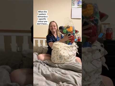 Guess I’ll go buy more yarn? #crochet #comedyshorts