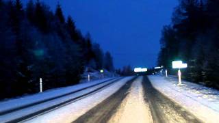 preview picture of video 'vinterväglag i Småland'