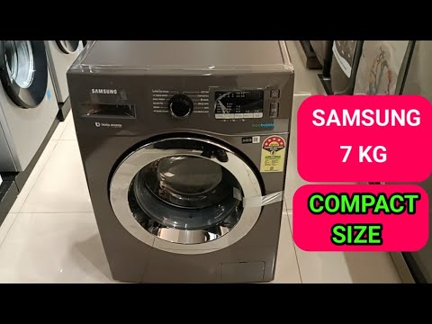 Thumbnail for SAMSUNG FRONT LOAD WASHING MACHINE DEMO | SAMSUNG 7 KG FRONT LOAD WASHING MACHINE WW70R22EK0X/-TL