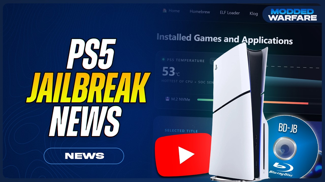 PS5 Jailbreak News: P2JB, Y2JB & Linux Updates, Game crash fix, WebKit patched, HV exploit, & More!