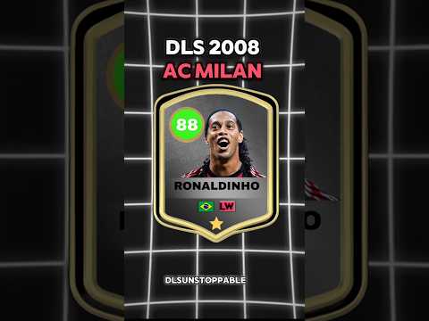 DLS 25 VS DLS 2008 LEGENDARY AC MILAN TEAM 😈.