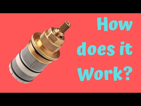 How does a thermostatic shower valve cartridge work? Vertical video response